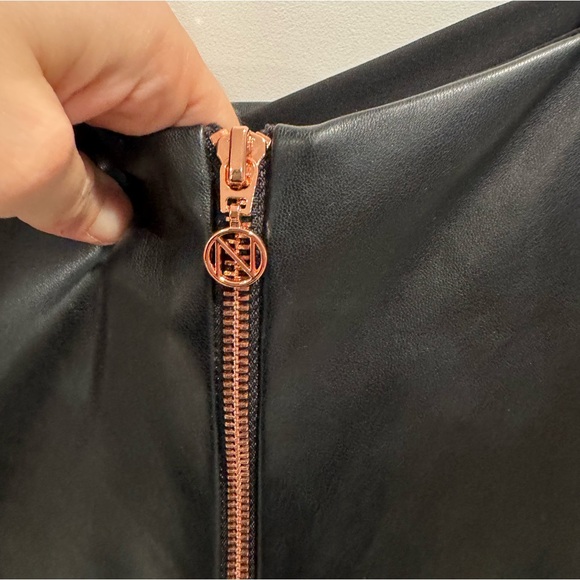 Nookie black faux leather Posse dress - Picture 6 of 9